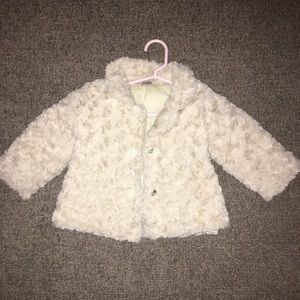 Baby Girl Winter Fur Coat
